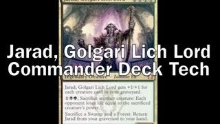 Jarad Golgari Lich Lord  EDH Deck Techmov [upl. by Bowman]