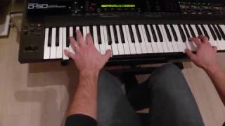 When Roland D50 synth emulates Eminent 310U organ String Ensemble [upl. by Maleki]