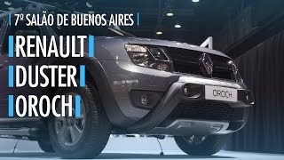 Renault Duster Oroch no Salão de Buenos Aires  Webmotors [upl. by Noryv953]