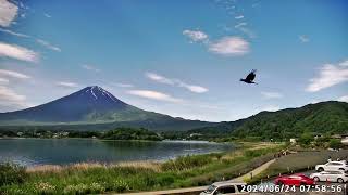 2024年6月24日【LIVE】河口湖 大石公園 富士山ライブカメラ「河口湖ハーブフェスティバル」【ライブ】 quotmount fuji live cameraquot from Kawaguchiko [upl. by Eloc778]