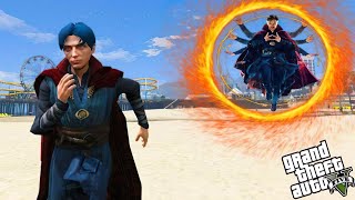 ကျနော် Doctor Strange ရဲ့မှော်ဝတ်ရုံကို ခိုးခဲ့တယ် GTA 5 Myanmar GTA 5 Mods [upl. by Nyltak19]