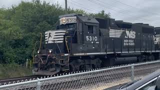 Norfolk Southern switching at Paulsboro yard [upl. by Nooj781]