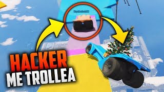 HACKER ME TROLLEA CON HACKS Y GTA V MODS LO BANEAN CARRERA GTA 5 ONLINE [upl. by Netsuj]