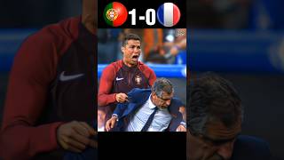 The Day Portugal will Never Forget • France vs Portugal Final Euro 2016 youtube football shorts [upl. by Zul]