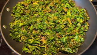 Sauteed Kale Recipe  Crispy Pan Fried Kale  How To Cook Kale On A Frying Pan  So Healthy amp Yummy [upl. by Leuneb]