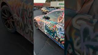 bmw 330i new paint job shorts [upl. by Arodnap154]