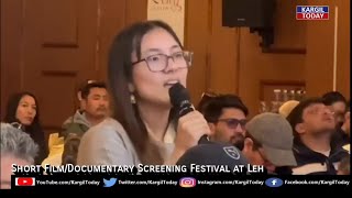 Short FilmDocumentary Screening Festival at Leh CEC Kargil attend as Chief Guest [upl. by Feodor]