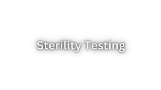 Sterility Testing  MembraneFiltration [upl. by Ratib]