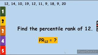 How to solve Percentile Rank of Ungrouped Data in Easy Way  How to Interpret [upl. by Shantha]