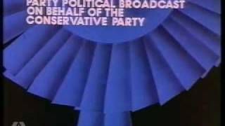 Conservative Party Political Broadcast from 1987 Or is it [upl. by Ahsitauq]