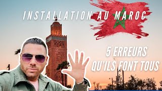 5 ERREURS a ne surtout pas faire quand tu viens au MAROC 🇲🇦 [upl. by Eibrik]