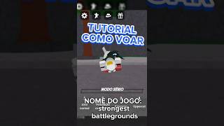 TUTORIAL DE COMO VOAR COM ATONIC tsb roblox shorts [upl. by Devy]