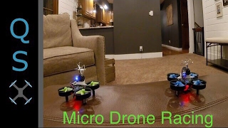 Eachine E010 Indoor FPV Drone Race Presented by Quadspexcom [upl. by Earley787]