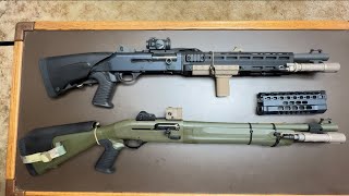 Benelli M4 Gen 2 T Pro Vs Beretta 1301 Mod 2 Best 12 Gauge Semi Auto Tactical Shotgun Comparison [upl. by Ozne]