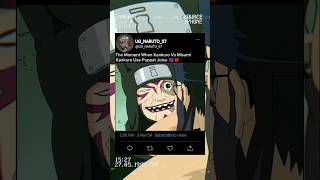 Kankuro Vs Misumi 😱 Kankuro Use Puppat Jutsu 😈👹 naruto anime [upl. by Aisel]