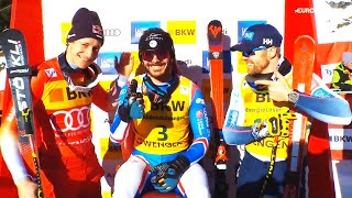 Mens Super G  Highlights  Wengen SUI  2024 [upl. by Kwei]