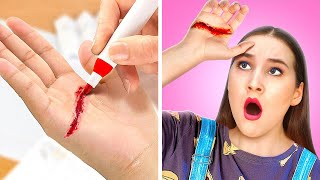 BEST FUNNY PRANKS  Cool Pranks on Friends and Family Genius Hacks and Ideas by 123 GO Series [upl. by Dnivra]