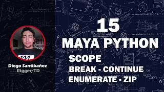 MAYA PYTHON  Curso inicial  15   Scope  break  continue [upl. by Immac136]