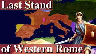 Attila vs Aetius How the Huns sealed the fate of the Western Roman Empire [upl. by Gyasi]