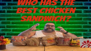 Who Has The Best Chicken Sandwich [upl. by Skcirdnek]