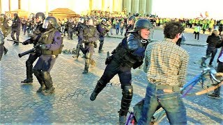 Tensions place du Trocadéro  Gilets jaunes  Acte 15  23 février 2019 [upl. by Rutan]