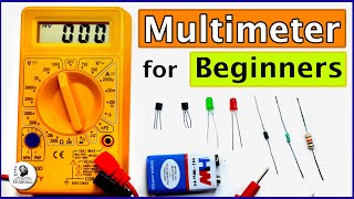 How to use a Digital Multimeter  Best Multimeter for Beginners [upl. by Assenav]