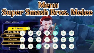 Menu Super Smash Bros Melee  Harp Cover [upl. by Davine]