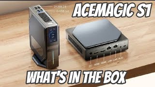 ACEMAGIC S1 1TB Mini PC Unboxing a look at whats in the box raginggill [upl. by Cyrille]