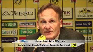 Pressekonferenz Bor Dortmund Bor Mönchengladbach 210412 [upl. by Enitsej]