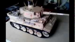 HENG LONG TIGER 1 WEATHERING COMPLETED 116 RC TANK [upl. by Nwavahs620]