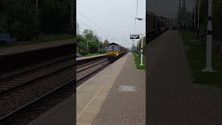 UK Letchworth Garden City Railway Station Diesel locomotive [upl. by Zicarelli]