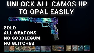 Black OPS 6 Unlock all camos up to opal for all weapons fast amp easy [upl. by Andert]