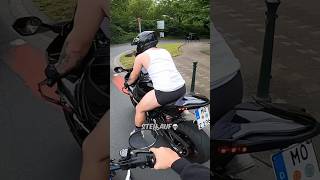 Einfach in Boxershorts😳 motovlog supermoto davidbost [upl. by Aicenra]