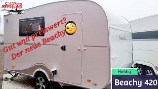 Kompaktkultig knuffig🚐 Der kleine u preiswerte Hobby Beachy 420 Hobby Caravan Mod23 Roomtour 😉 [upl. by Nivlak270]