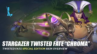 Stargazer Twisted Fate Special Edition  Wild Rift [upl. by Etteluap]