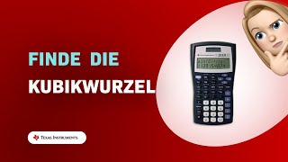 Wie man die Kubikwurzel auf einem Texas Instruments TI30XIIS Taschenrechner findet [upl. by Jonell685]