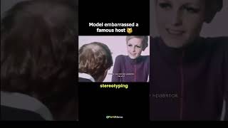 Female Model Embarrassed A Popular TV Host🙀 [upl. by Derrej598]