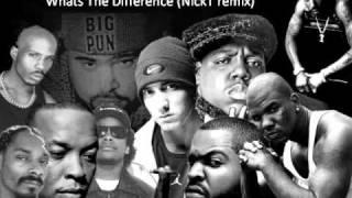 Dr Dre BIG Xzibit 2PacWhat The Difference Nick T remix [upl. by Dilaw]