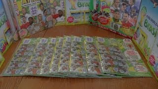 8x RONALDO LIMITED EDITION MULTIPACKS ☆ Topps England FIFA WORLD CUP 2014 Trading Cards [upl. by Jemina779]