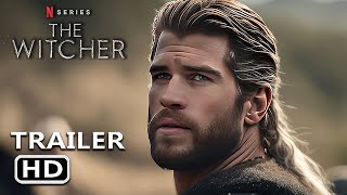 THE WITCHER  New Season 4 First Look Trailer  Liam Hemsworth as Geralt of Rivia  Art  Deepfake [upl. by Joselyn287]