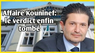 Affaire Kouninef le verdict est tombé [upl. by Salohci]