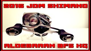 JDM SPOTLIGHT SHIMANO ALDEBARAN BFS XG  TABLETOP ANALYSIS [upl. by Ayotak]