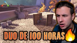 ASI EMPIEZA UN DUO DE 100 HORAS EN ARK ARK SURVIVAL EVOLVED [upl. by Notluf]