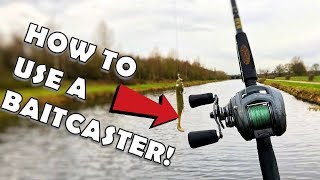 How to cast a Baitcaster  Beginners guide [upl. by Mungo885]