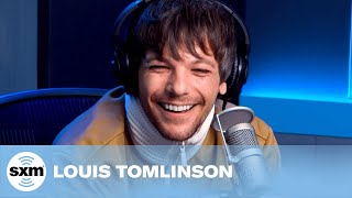 Louis Tomlinson Reveals Tour Dates Least Favorite Song amp Why He Doesnt Hide His Accent  SiriusXM [upl. by Akierdna]