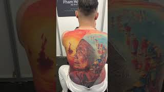 Ngày 1 tại sự kiện Việt Nam Ink Festival 2024 trungnhimtats vietnaminkfestival2024 tattoo hanoi [upl. by Ahsiloc599]