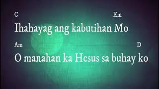 TAGALOG CHRISTIAN WORSHIP SONG Gilbert Huarde WALANG IBANG NAIS Lyrics and chords [upl. by Calan]