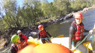 Rafting  Zipline  Oppdal Norway [upl. by Cthrine440]