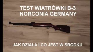 Test quotwiatrówkiquot B3 quotNorconia Germanyquot a właściwie wyrobu wiatrówkopodobnego [upl. by Hazard]