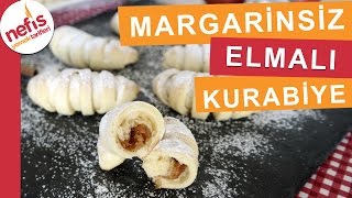 Margarinsiz Yumuşacık Elmalı Kurabiye Tarifi  Kurabiye Tarifleri  Nefis Yemek Tarifleri [upl. by Besnard659]